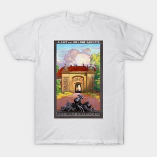 Vintage Travel Poster France Phalsbourg T-Shirt